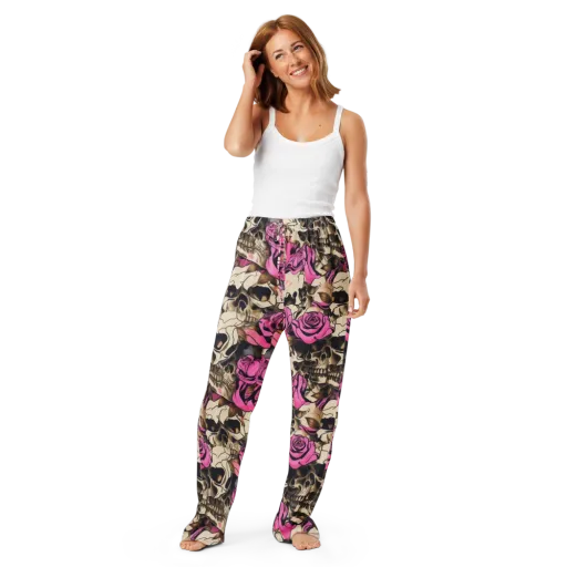 Rosebone Riot on a Women's Pajama Pants