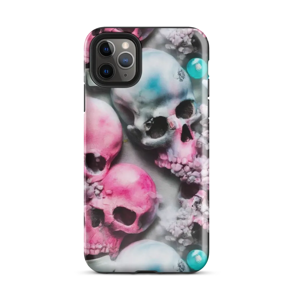 Candy Skull Garden on Tough Case for iPhone® — Front