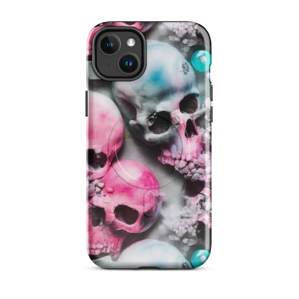 Candy Skull Garden on MagSafe Tough Case for iPhone® — Front