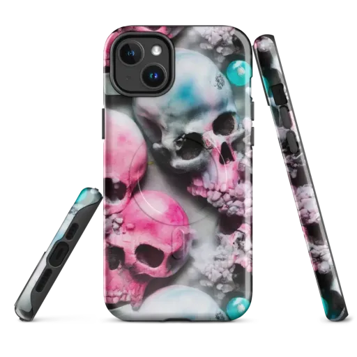 Candy Skull Garden on a MagSafe Tough Case for iPhone®