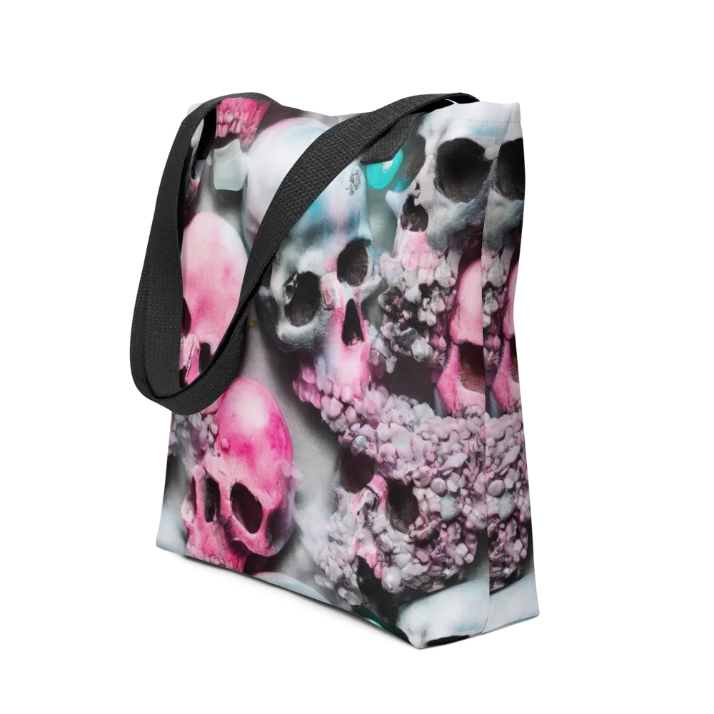 Candy Skull Garden on Tote Bag — Front