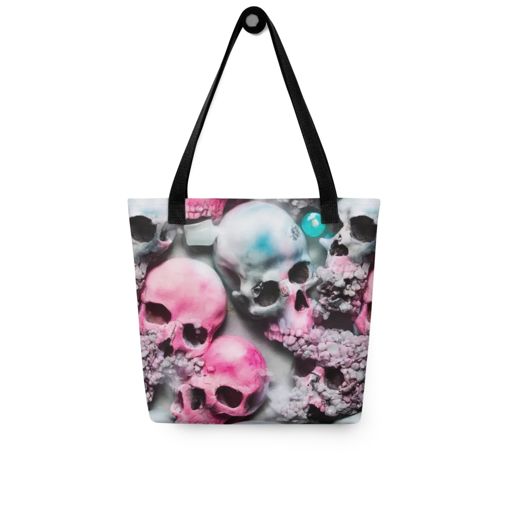 Candy Skull Garden on Tote Bag — Front