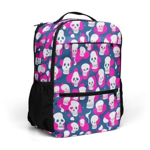 Pink Requiem on a Utility Backpack