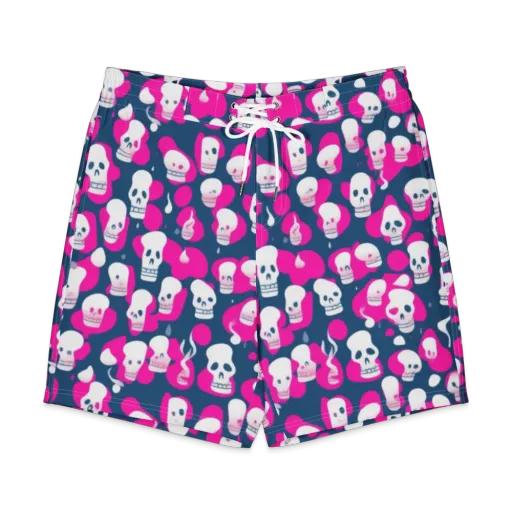 Pink Requiem on a Men's Board Shorts
