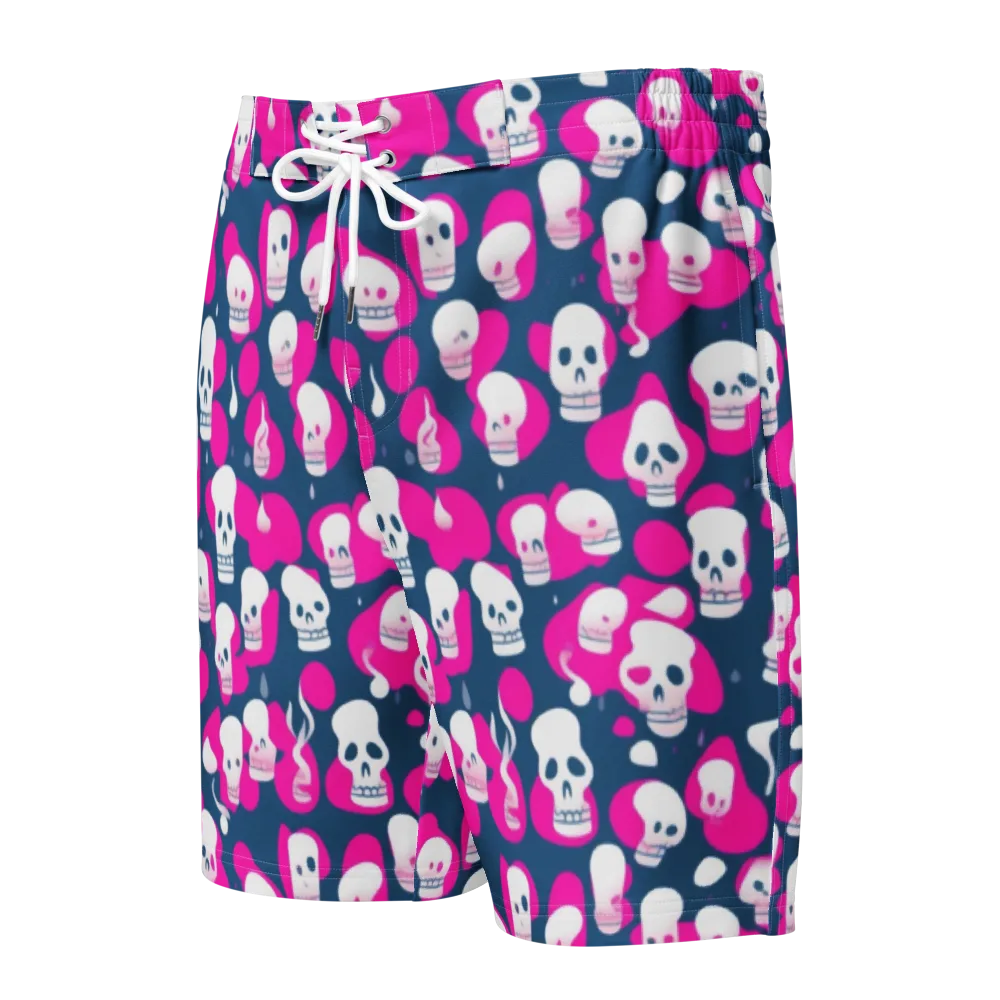 Pink Requiem on Men's Board Shorts — Front