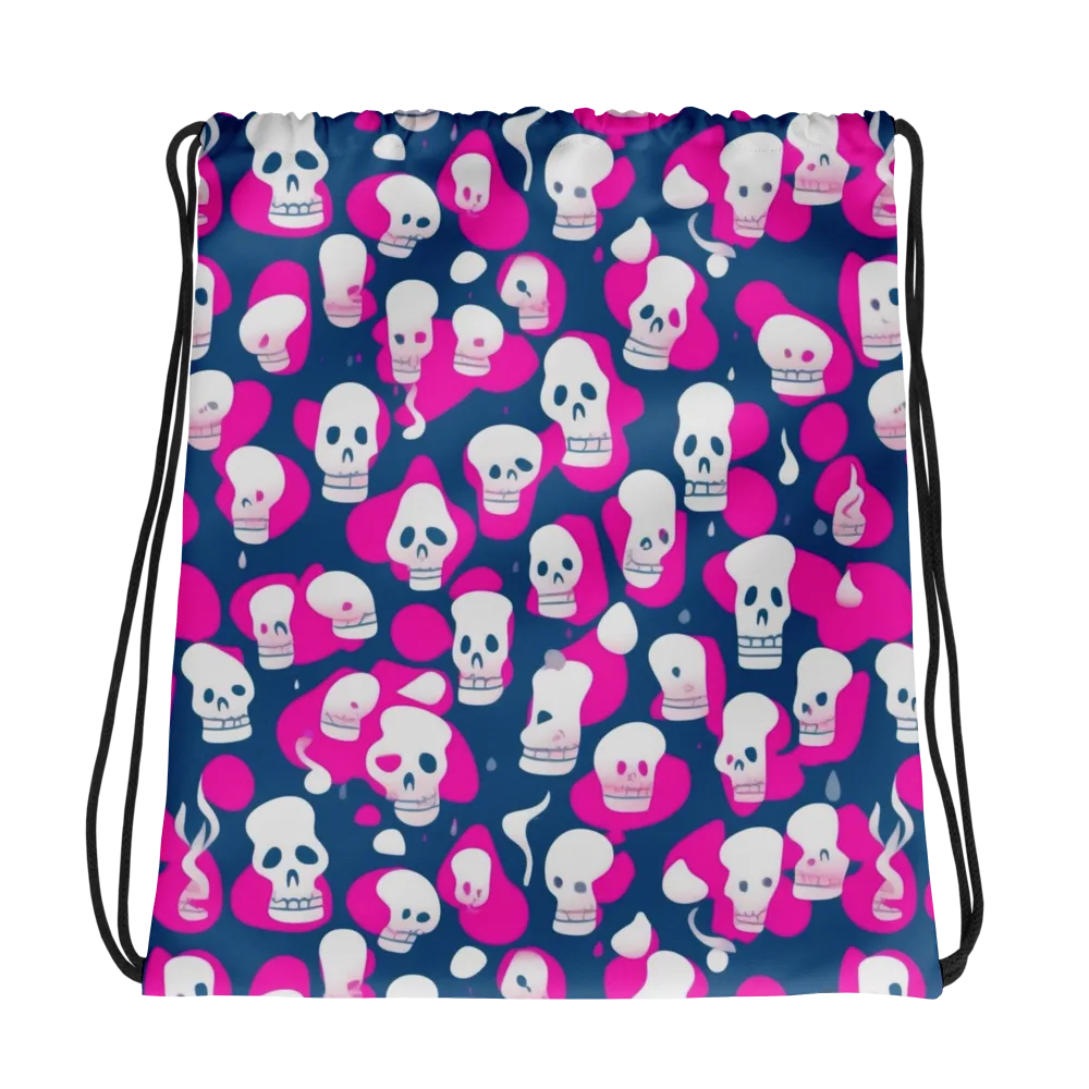 Pink Requiem on Drawstring Bag — Photo
