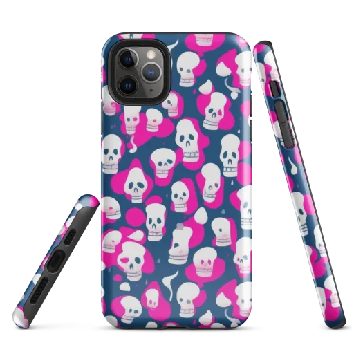 Pink Requiem on a Tough Case for iPhone®