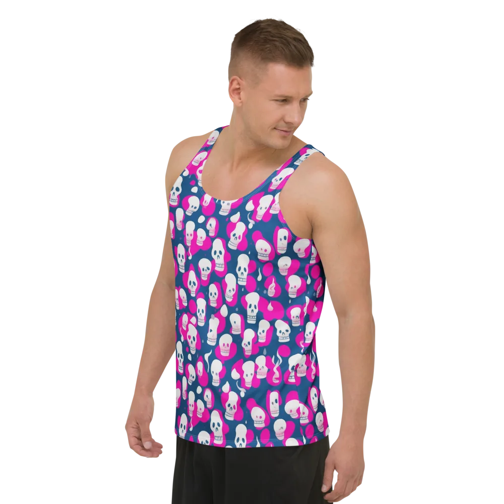 Pink Requiem on Men's Tank Top — Left Front