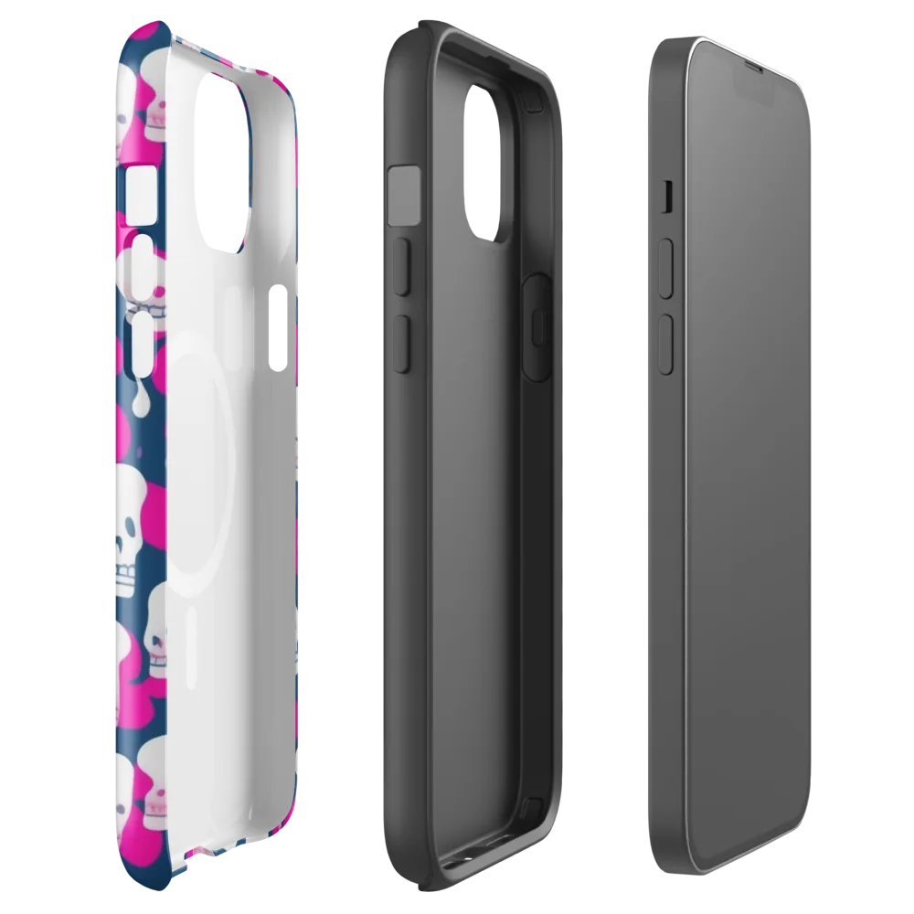 Pink Requiem on MagSafe Tough Case for iPhone® — Front