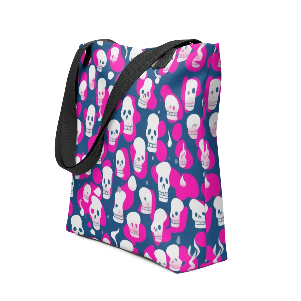 Pink Requiem on Tote Bag — Front