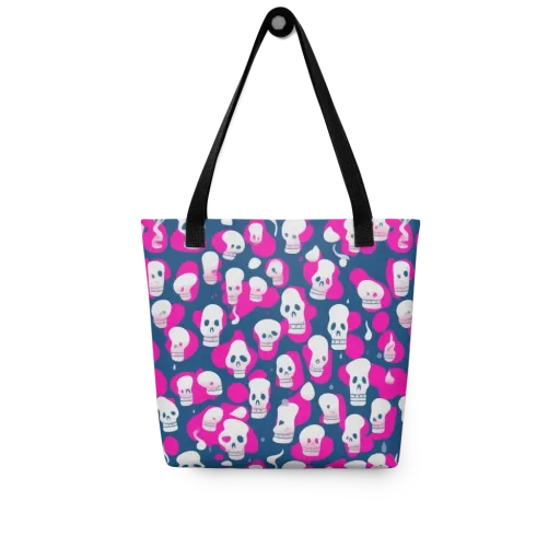 Pink Requiem on a Tote Bag