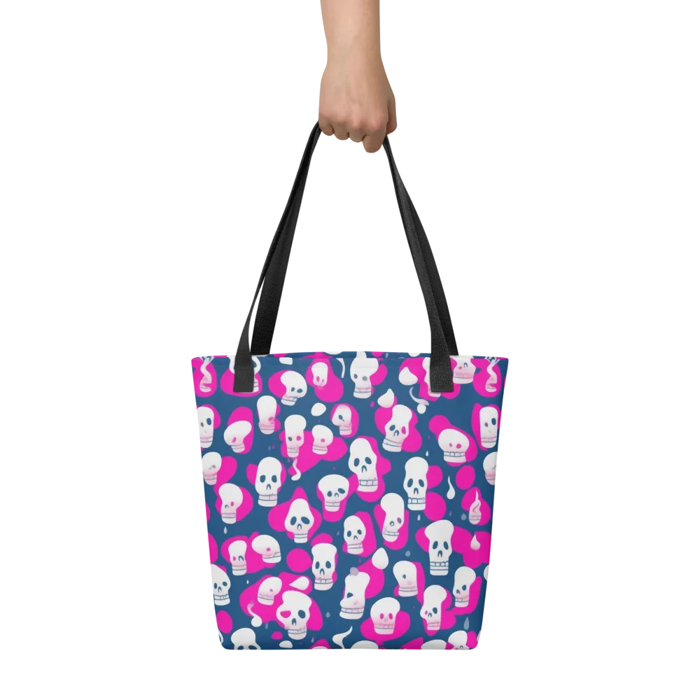 Pink Requiem on Tote Bag — Front