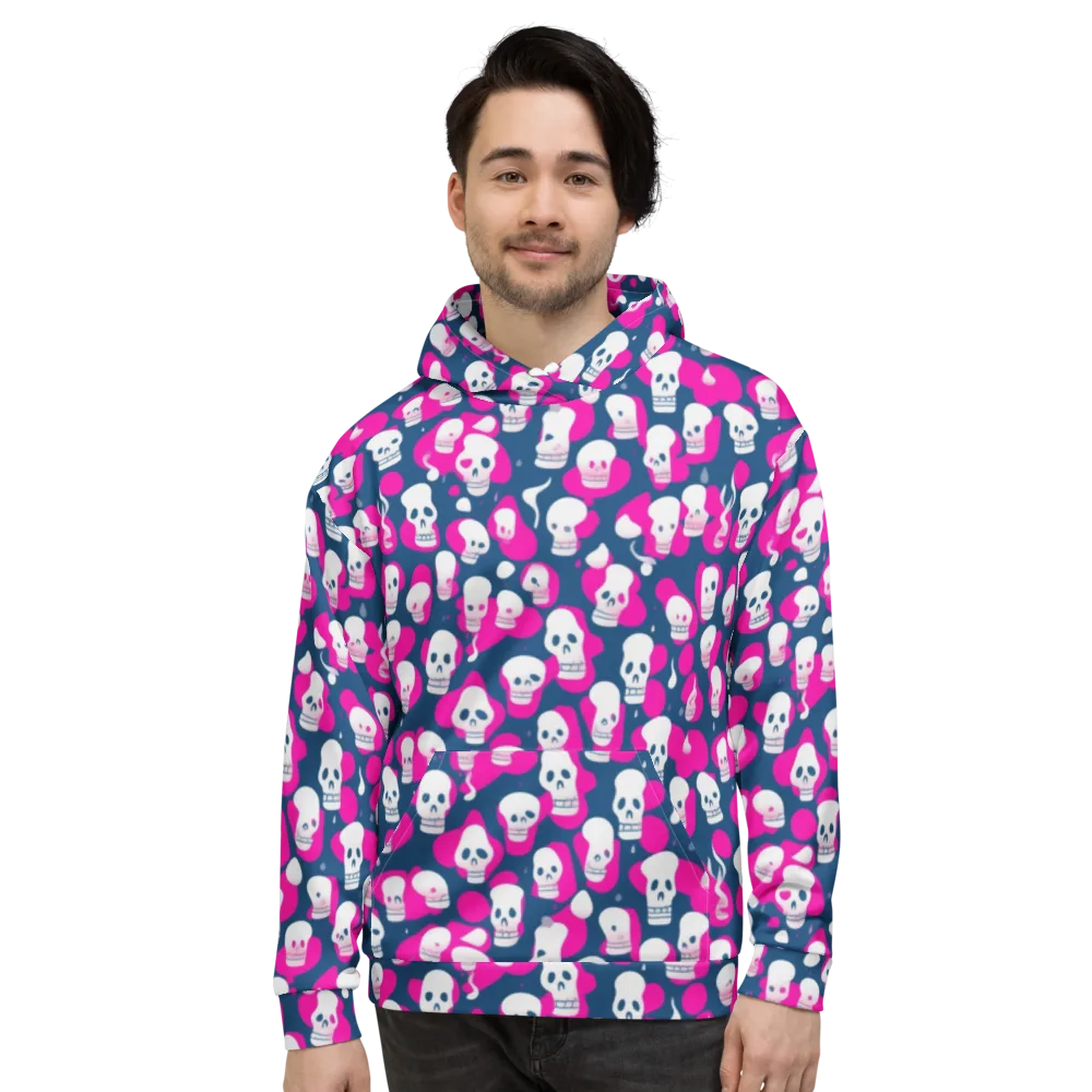 Pink Requiem on Hoodie — Front