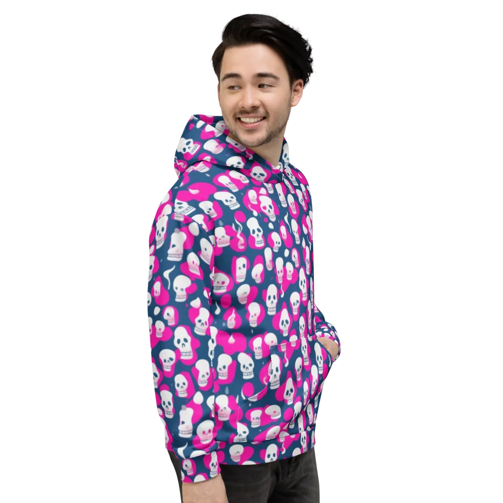 Pink Requiem on Hoodie — Right