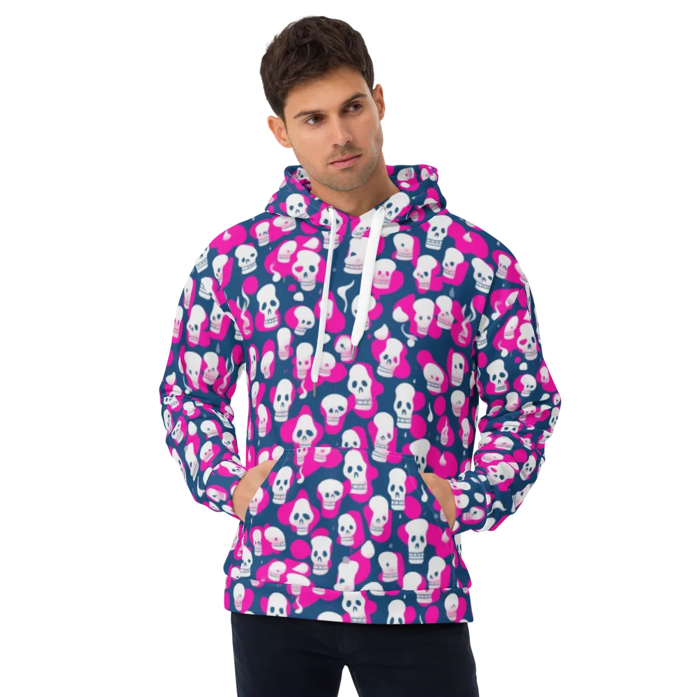 Pink Requiem on Hoodie — Front