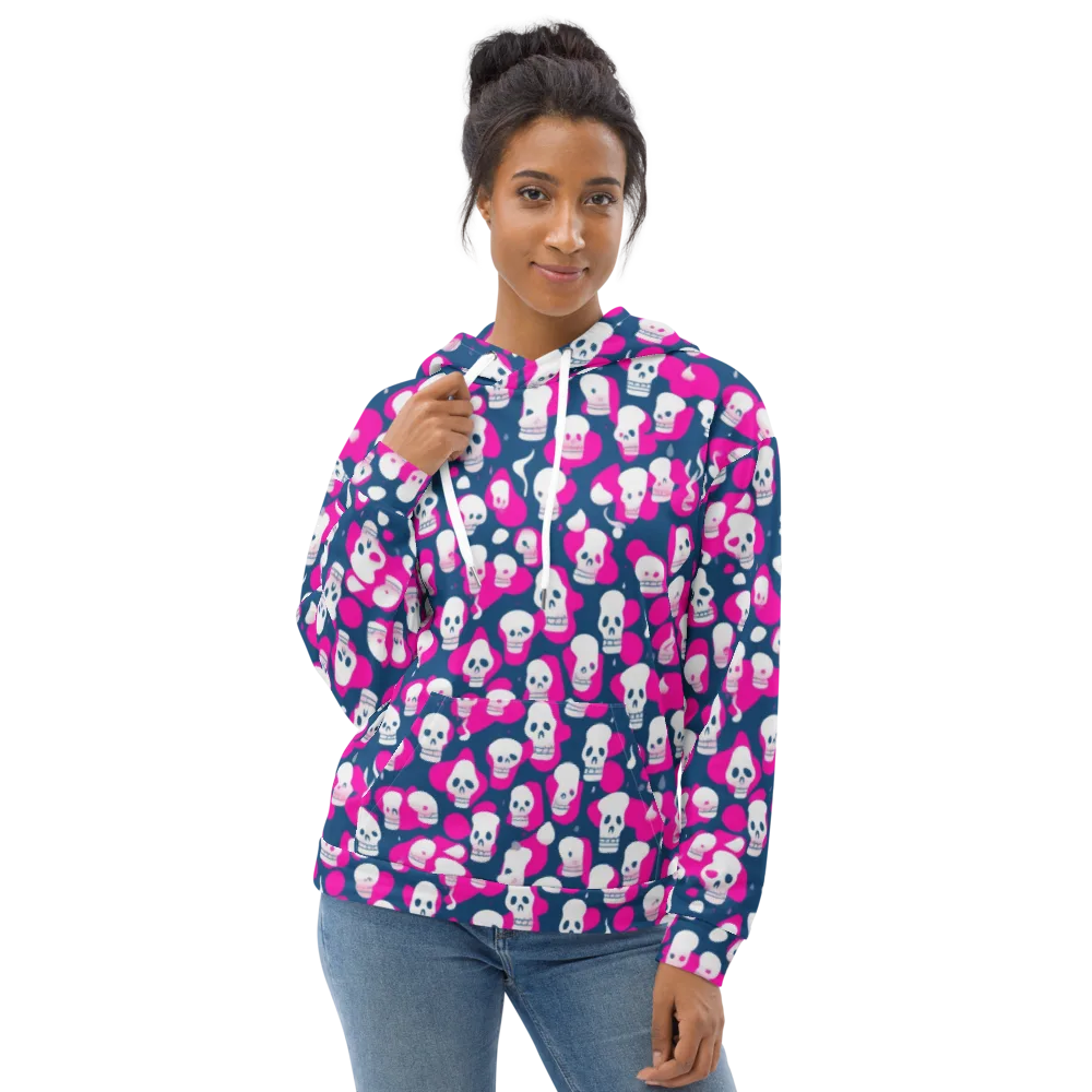 Pink Requiem on Hoodie — Front