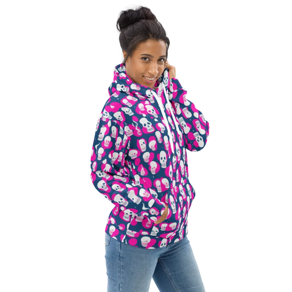 Pink Requiem on Hoodie — Right