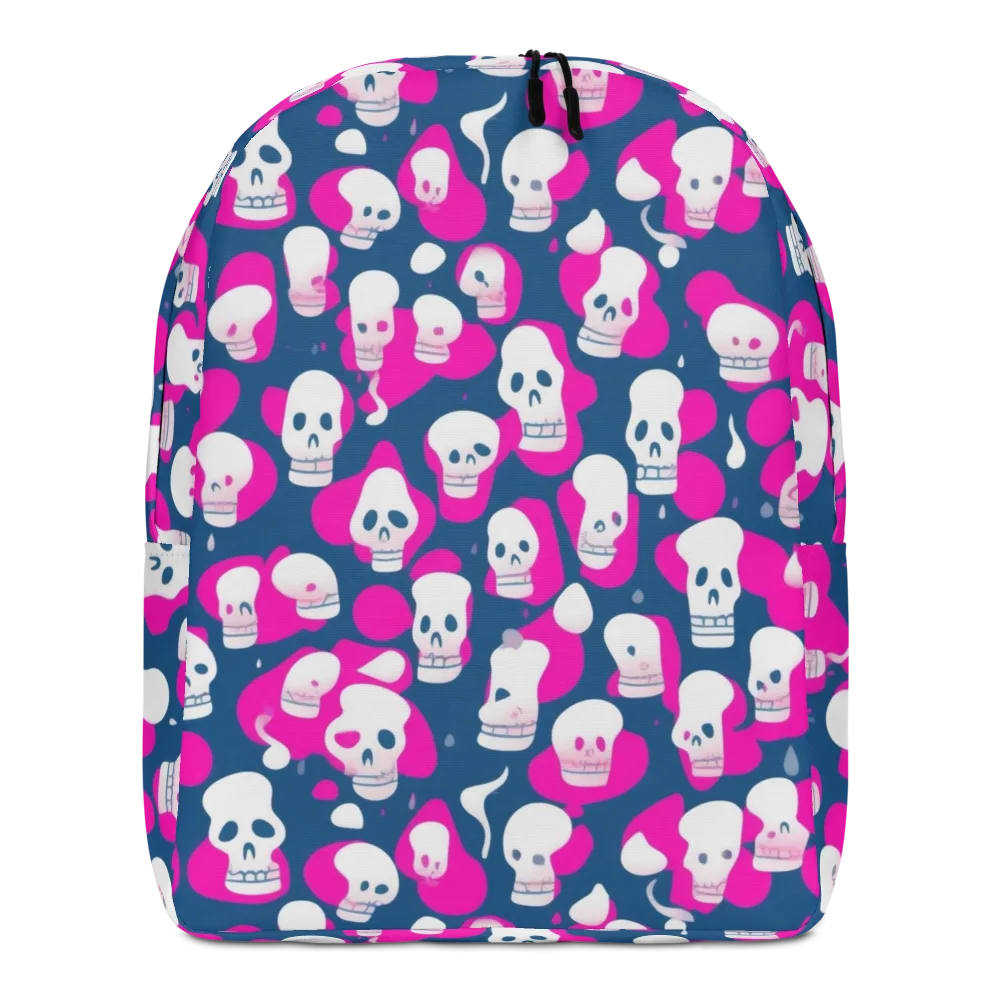 Pink Requiem on Minimalist Backpack — Front