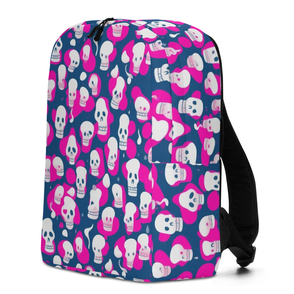 Pink Requiem on Minimalist Backpack — Left
