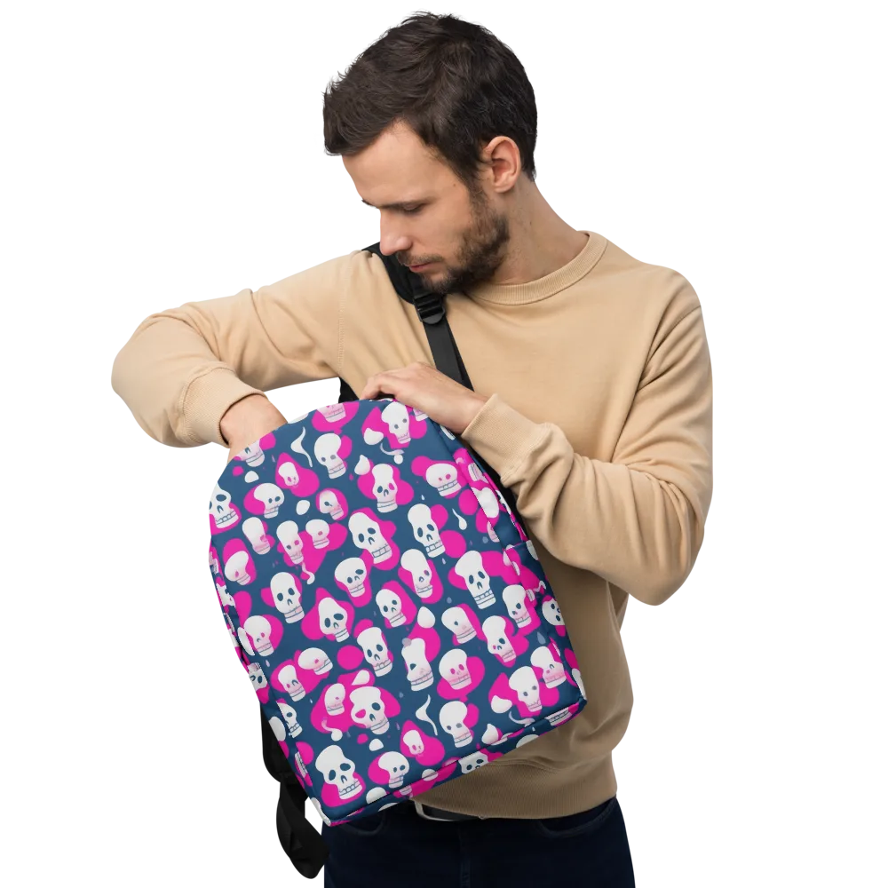 Pink Requiem on Minimalist Backpack — Front