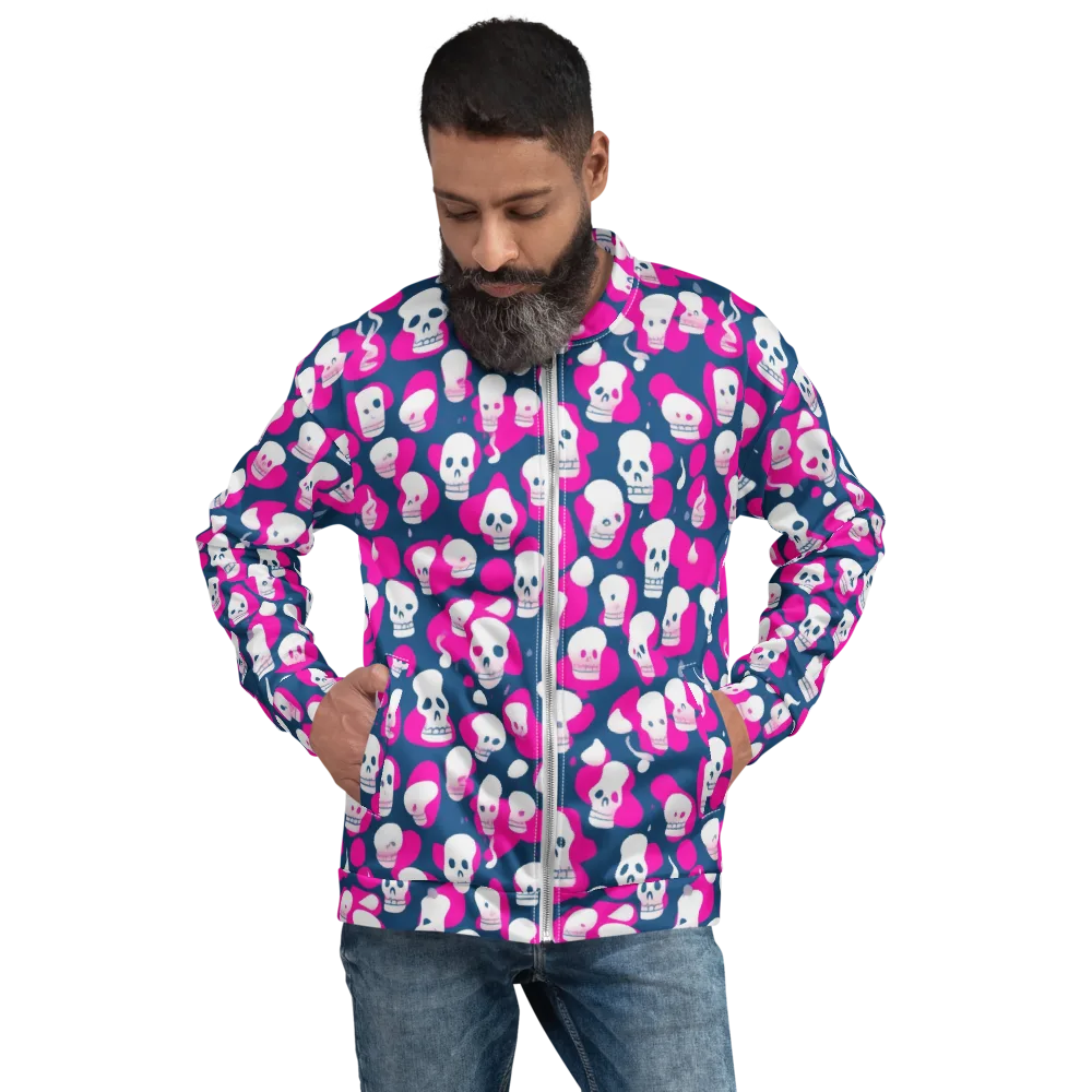 Pink Requiem on Bomber Jacket — Front