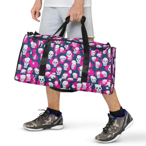 Pink Requiem on a Duffle Bag