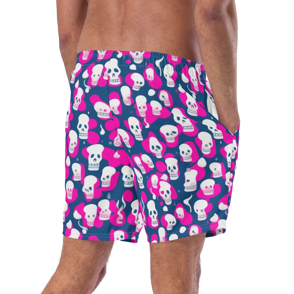 Pink Requiem on Swim Trunks — Right Back