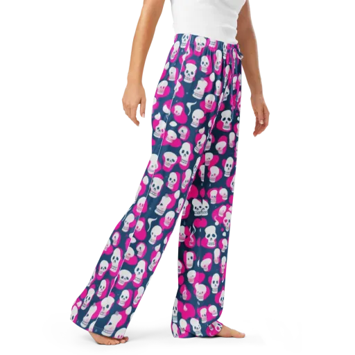 Pink Requiem on a Women's Pajama Pants