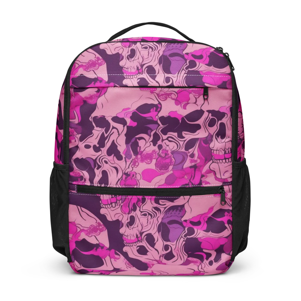 Fuchsia Afterlife on Utility Backpack — Front