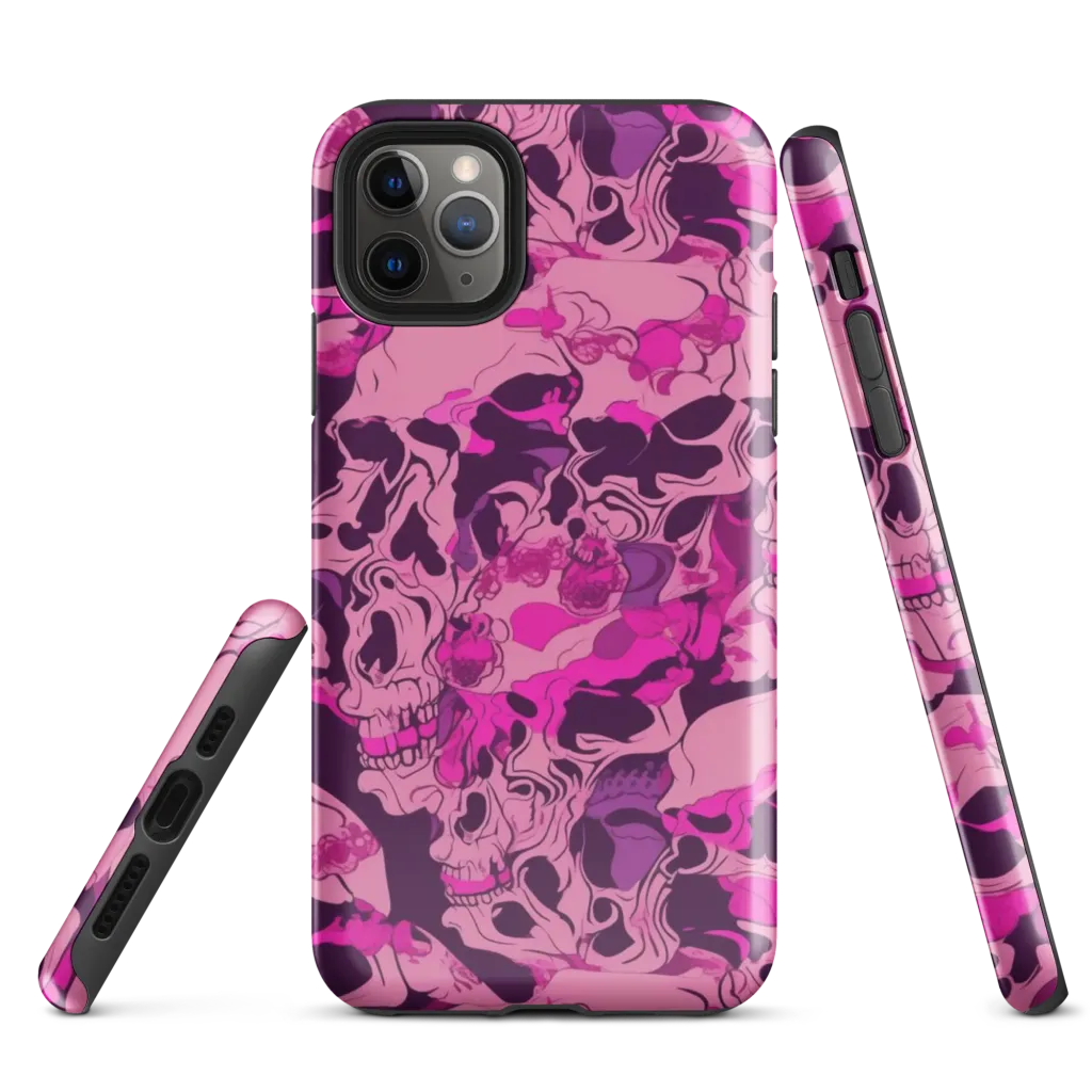Fuchsia Afterlife on Tough Case for iPhone® — Front