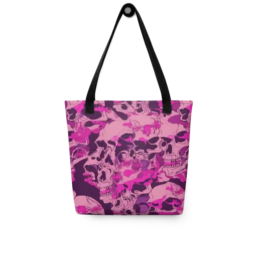Fuchsia Afterlife on a Tote Bag