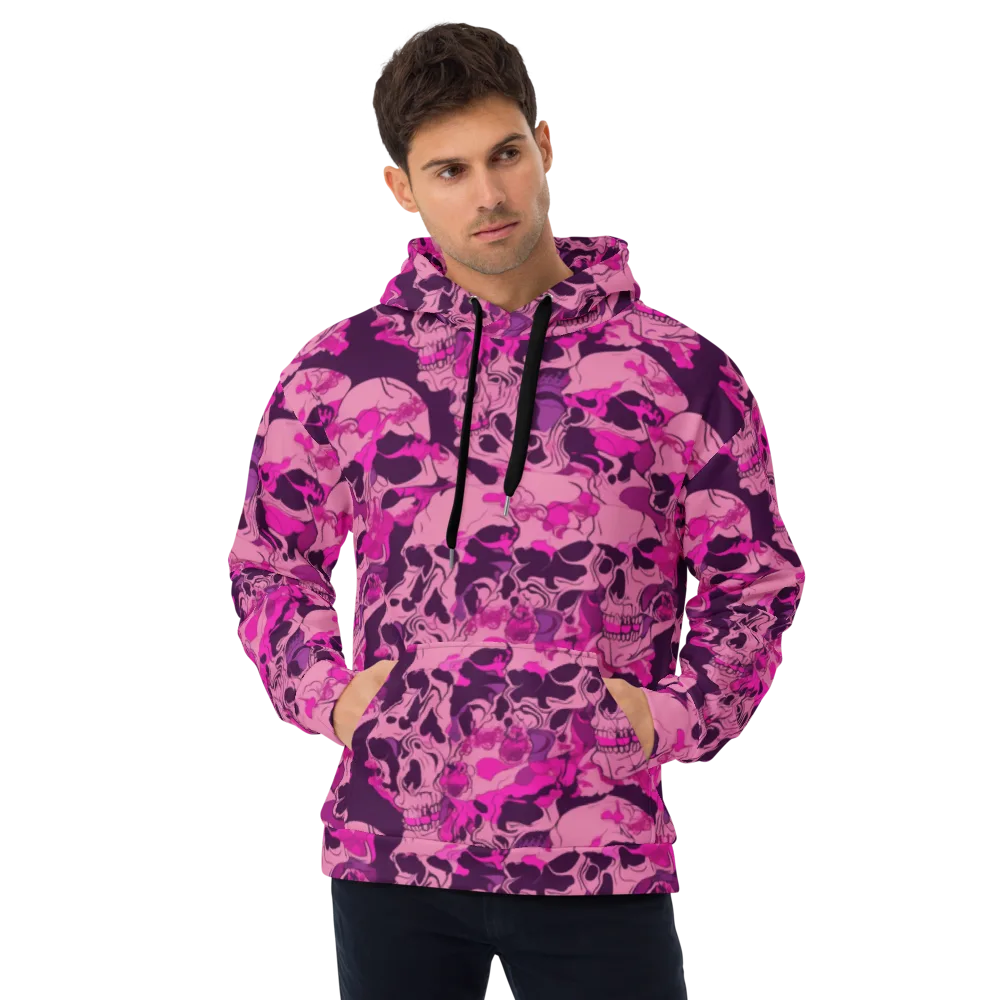 Fuchsia Afterlife on Hoodie — Front