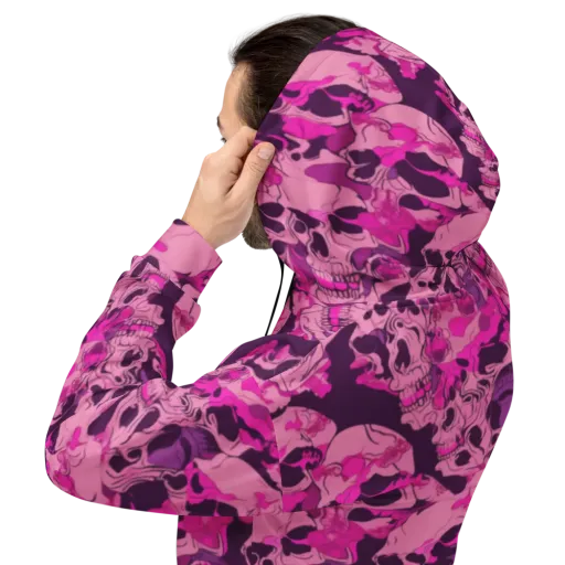 Fuchsia Afterlife on a Hoodie