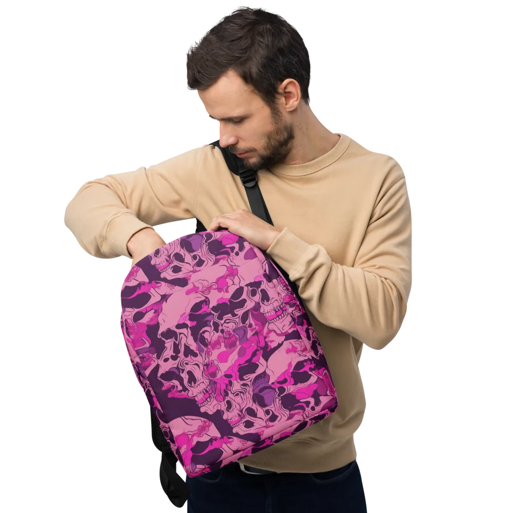 Fuchsia Afterlife on Minimalist Backpack — Front