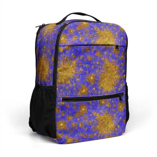 Cobalt Gold Rush on a Utility Backpack