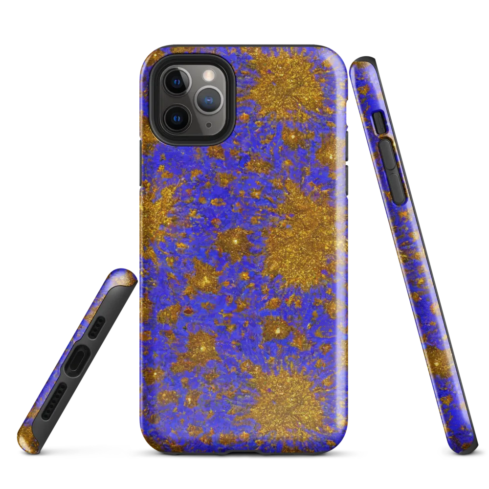 Cobalt Gold Rush on Tough Case for iPhone® — Front