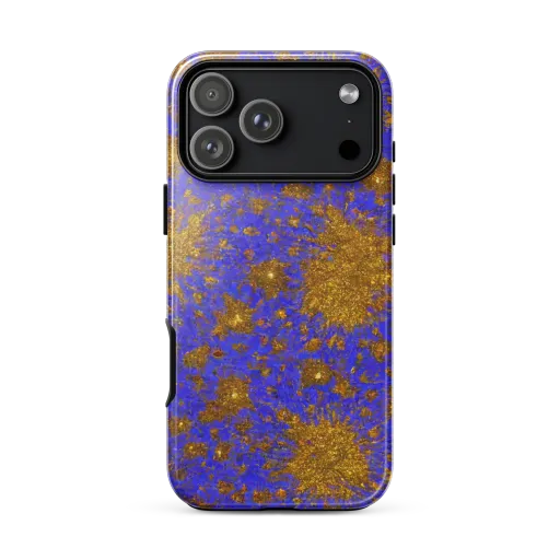 Cobalt Gold Rush on a Tough Case for iPhone®
