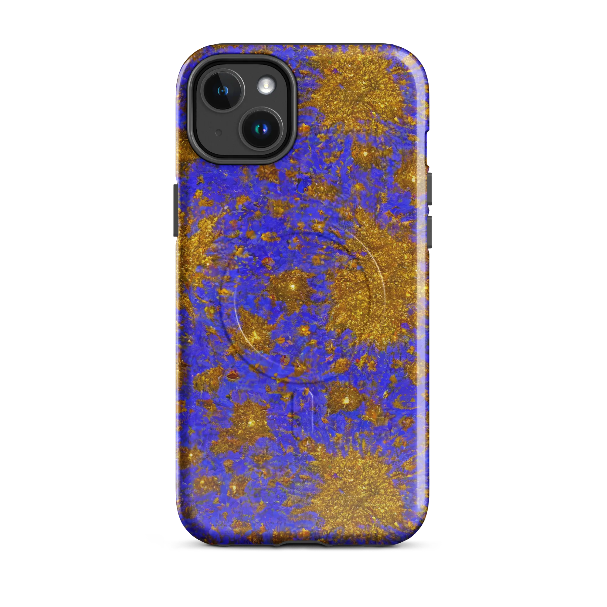 Cobalt Gold Rush on MagSafe Tough Case for iPhone® — Front