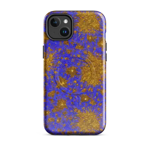 Cobalt Gold Rush on a MagSafe Tough Case for iPhone®