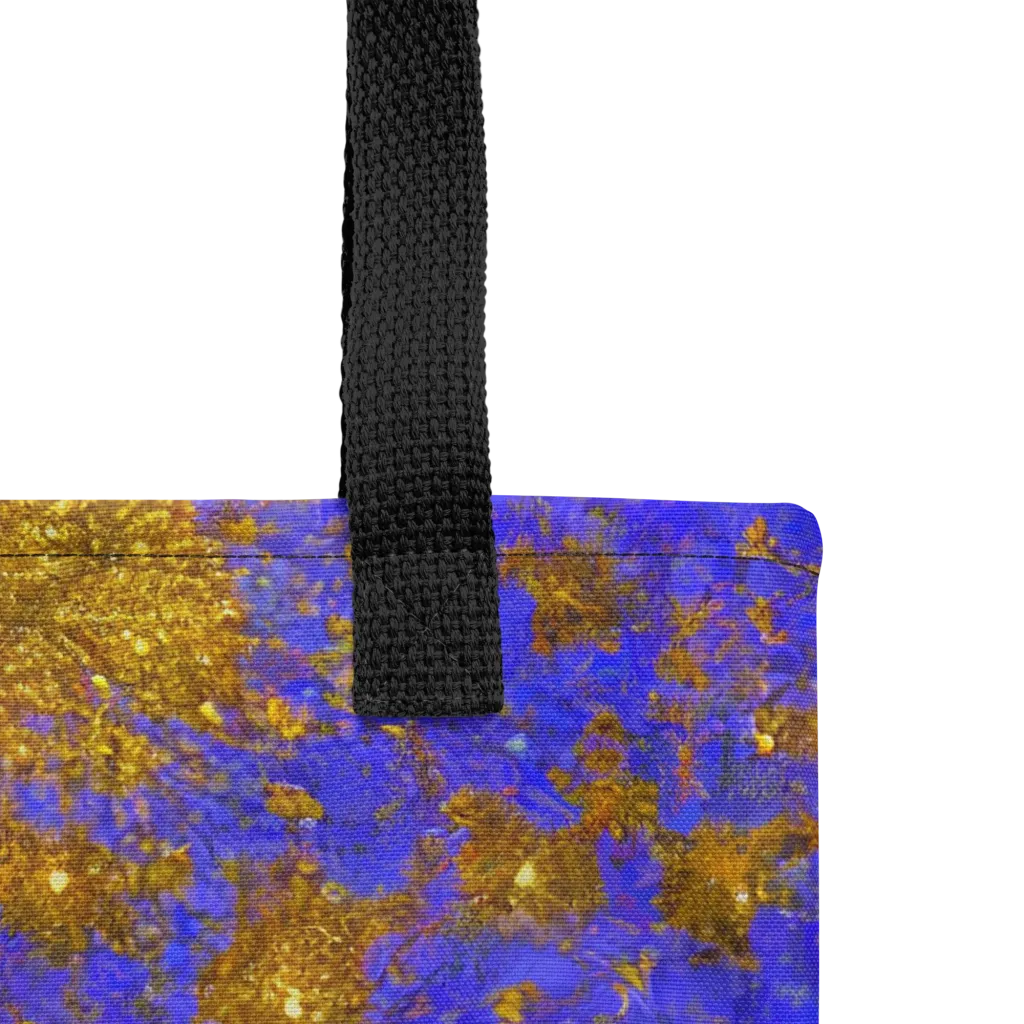 Cobalt Gold Rush on Tote Bag — Product details
