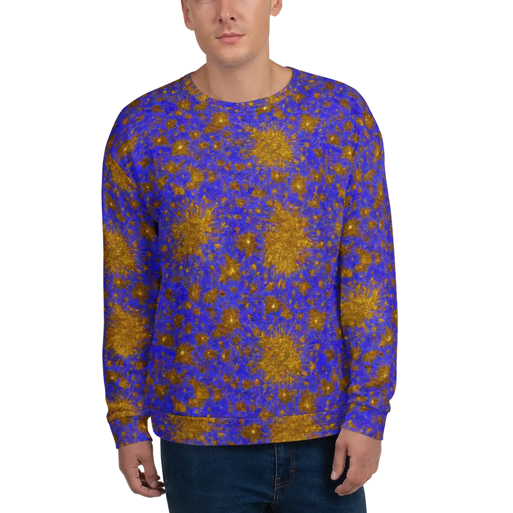 Cobalt Gold Rush on Sweatshirt — Front