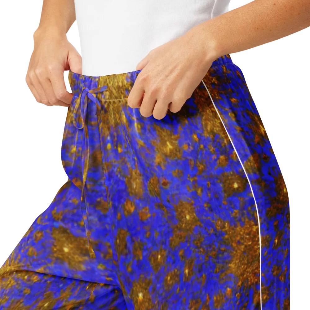 Cobalt Gold Rush on Women's Pajama Pants — Product details