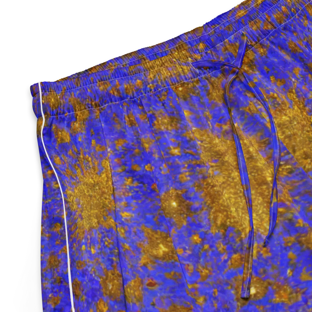 Cobalt Gold Rush on Women's Pajama Shorts — Product details