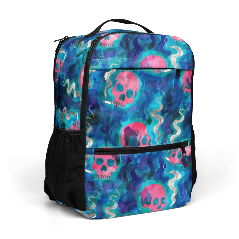 Neon Mourning on Utility Backpack — Right Front