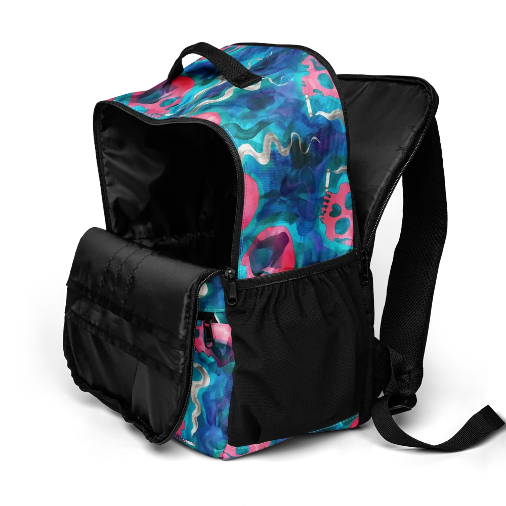 Neon Mourning on Utility Backpack — Product details 2