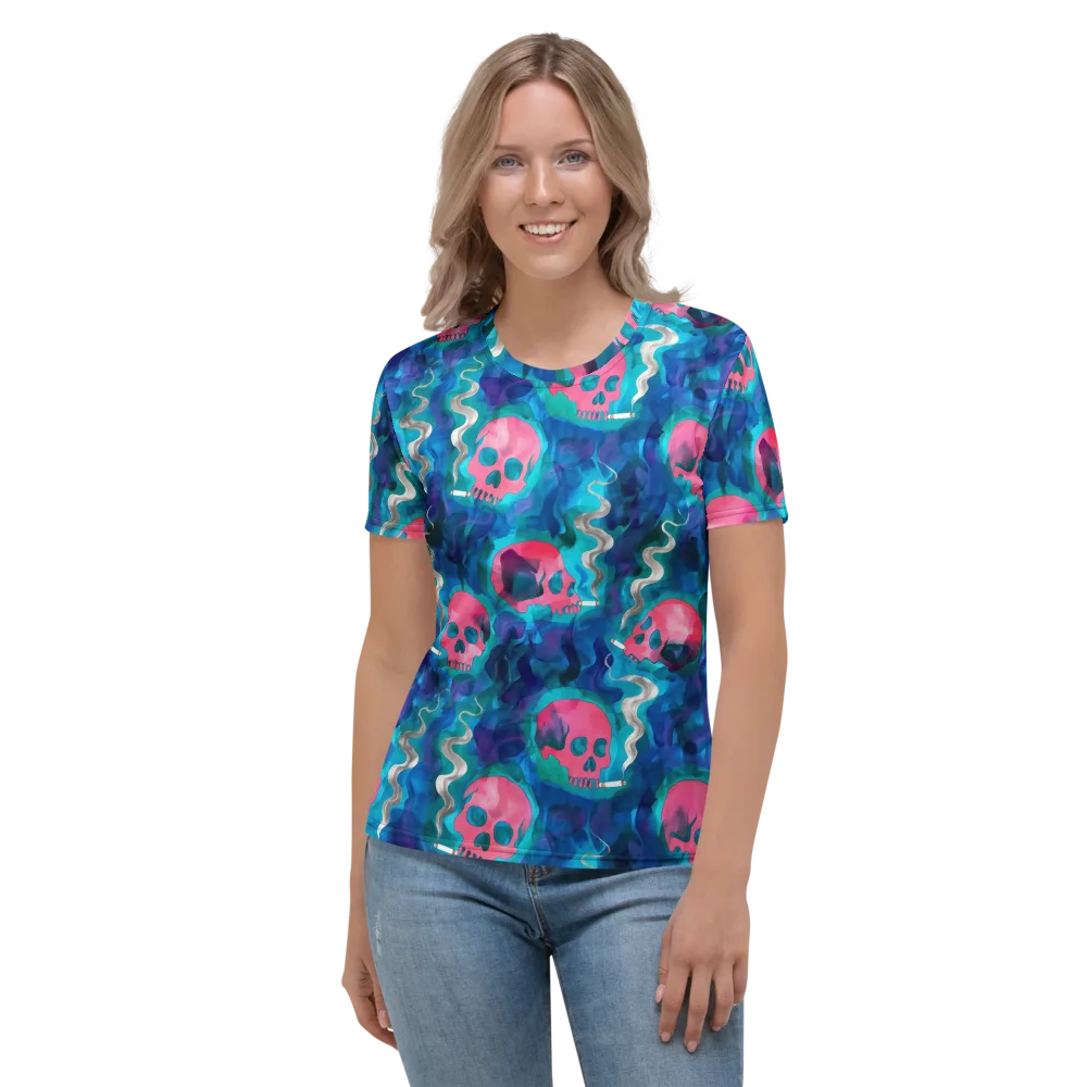 Neon Mourning on Women's Crew Neck T-Shirt — Front
