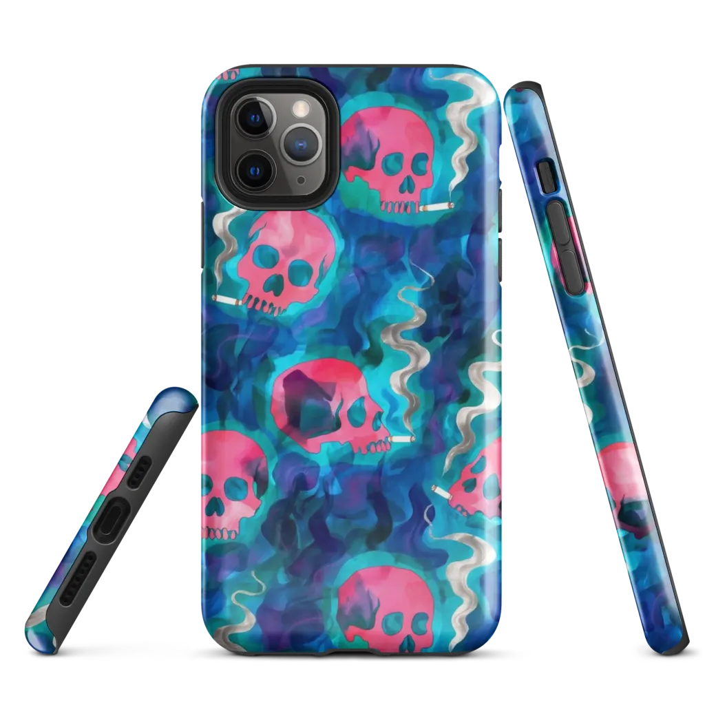 Neon Mourning on Tough Case for iPhone® — Front