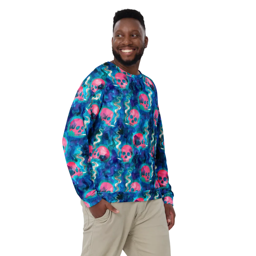 Neon Mourning on Sweatshirt — Front