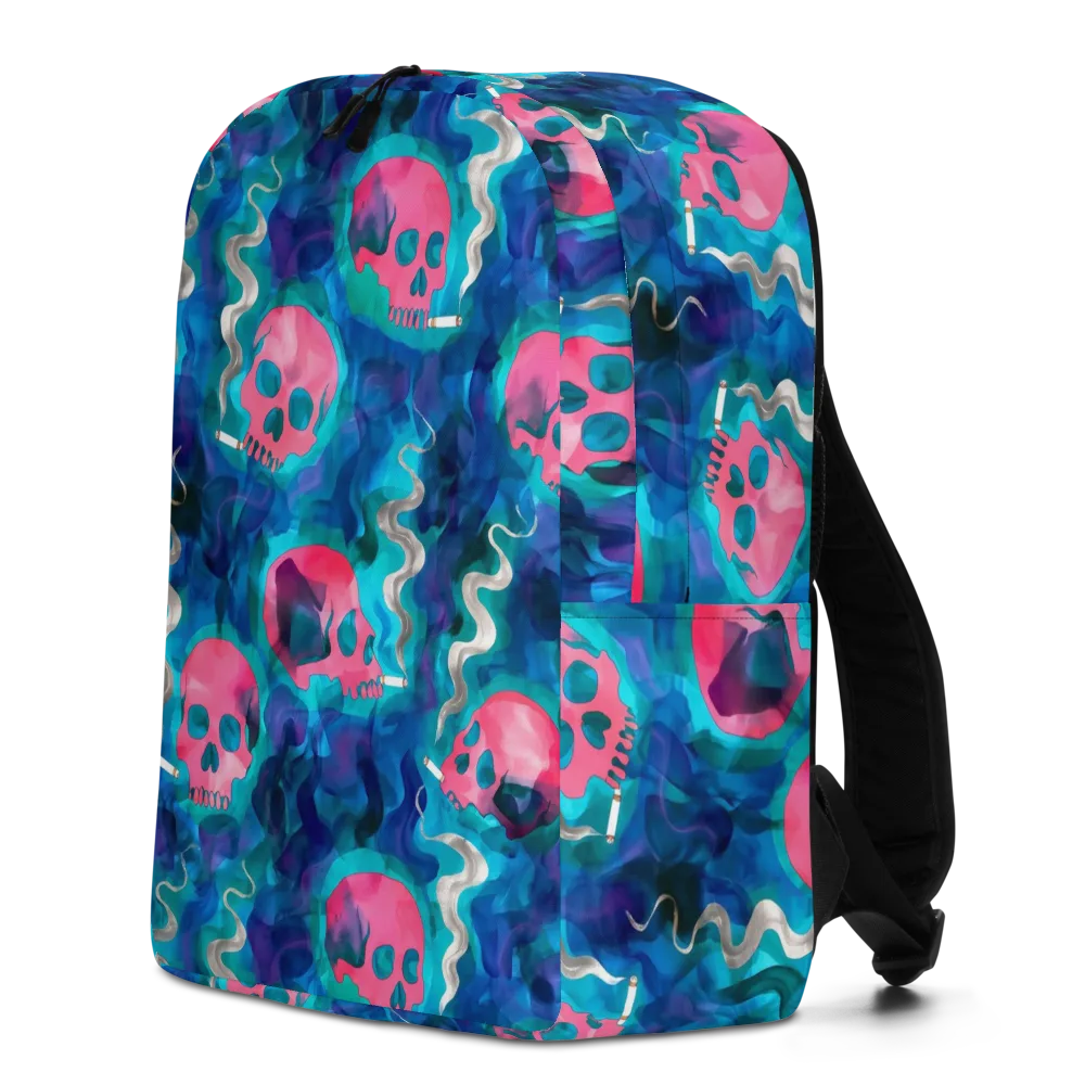 Neon Mourning on Minimalist Backpack — Left