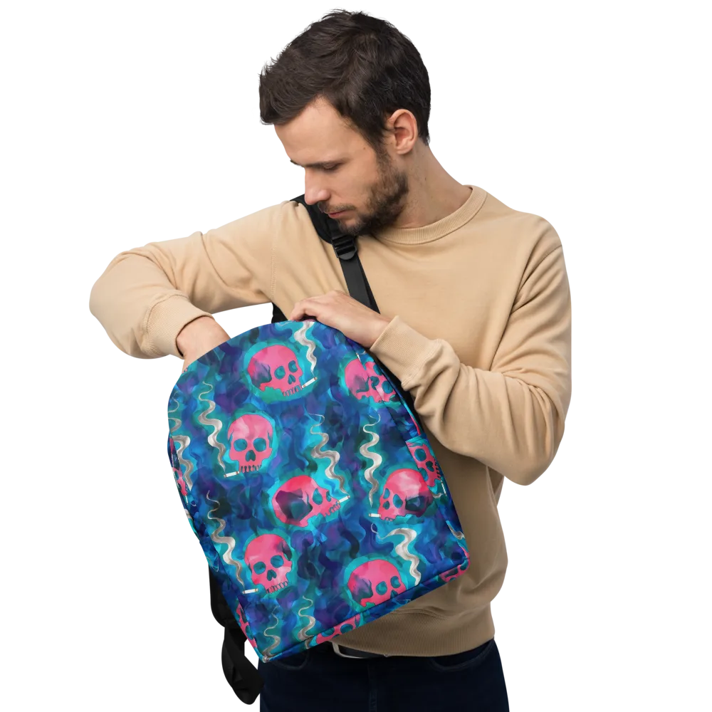 Neon Mourning on Minimalist Backpack — Front